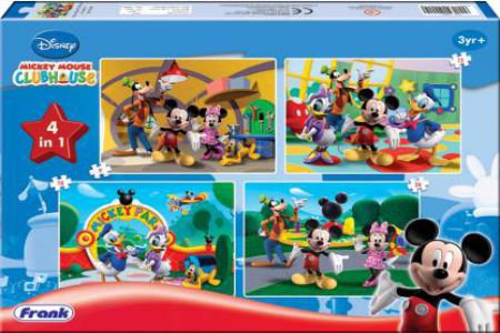 Mickey Mouse Clubhouse 4 IN 1 Puzzle